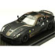 BBR Resin Complete Model 1/43 Ferrari 599XX Paul Ricard 2010 Matte Black No.14