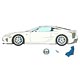 Masterwork Collection Complete Model 1/24 Lexus LFA - Metallic Silver