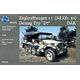 German Maco Model Plastic Model 1/72 German SdKfz10 Demag 1 Ton Halftrack North Africa