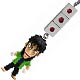 Ultimate Survivor Kaiji Hakairoku Hen - Kaiji Masct Strap [Chika Chinchiro Arc]