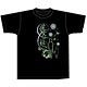 Hotarubi no Mori he T-Shirt Main Visual Print /Black-L
