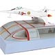 キャプテンスカーレット ジオラマ エンジェル・インターセプター 限定版  完成品 単品