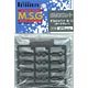 M.S.G モデリングサポートグッズ ポリユニット(ダークグレー) D113D ダブルジョイント（丸Ｌ）