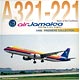 ドラゴンウイングス ダイキャスト製 エアプレーンモデル 1/400 A321 エアージャマイカ