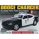 Lindbergh Plastic Model 1/24 Dodge Charger Los Angeles  Police Car