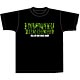 Danshi Koukousei no Nichijou - Trompe-l'oeil T-Shirt/ BLACK - M