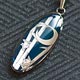Umonya - Silver Crest Series Pendant: Masamune Date
