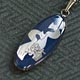 Umonya - Silver Crest Series Pendant: Mitsunari Ishida