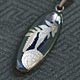 Umonya - Silver Crest Series Pendant: Kanbee Kuroda