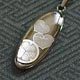 Umonya - Silver Crest Series Pendant: Ieyasu Tokugawa