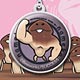 Touch Detective Mushroom Garden Mascot Charm Collection H: Muscle Funghi
