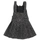 Purneemo S Size Blue Bird's Song - Pleated Jumper Skirt: Brown Check (Doll Clothing)