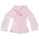 Pureneemo M Size PNM - Frilled Collar Blouse: Pink (Doll Clothing)