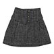 Pueneemo M Size PNM - 3 Buttoned Mini Skirt: Black (Doll Clothing)