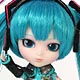 Docolla / VOCALOID Miku Hatsune Mini Sized Complete Doll