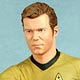 STAR TREK 1:4 Scale statue Kirk "Beam me up Scotty" !