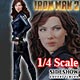 Iron Man 2 1/4 Scale Premium Figure - Black Widow