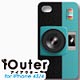 iOuter for iPhone 4S/4 トイカメラ（ブルー）