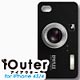 iOuter for iPhone 4S/4 デジタルカメラ（ブラック）