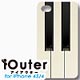 iOuter for iPhone 4S/4 鍵盤