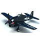 Avionics Diecast Model 1/144 Grumman F6F-3 Hellcat USS Navy VF-27 USS Princeton