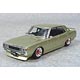 DISM Diecast Model Car 1/43 - No.147 Champagne Gold GC110 Skyline (Yonmeri) 2000GT Custom Style