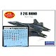 Plastic Model 1/144 F-21S Rhino Shell-Type x MYK Original Fighter(Released)