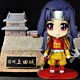 Plastic Model 1/200 Shinshuu Uedajyo & Komatsuhime Set W/Mini Figure