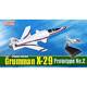Dragon Wings Warbirds Pre-painted Complete Model X-Plane Series 1/144 Gruman X-29 Prototype Plane 2(Preorder)