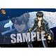 Anime Gintama - A3 Clear Mat: Toshiro Hijikata Ver.2