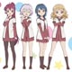 YuruYuri - B1 Wall Scroll: Student Council ver.