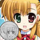 Magical Girl Lyrical Nanoha ViVid - Medal Keychain: Vivio Takamachi