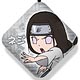 NARUTO: Rock Lee & His Ninja Pals - PuniPuni Arm Pillow: Neji Hyuuga