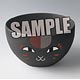 Anime Natsume Yuujinchou - Cafe au Lait Bowl: Black Nyanko
