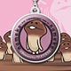 Touch Detective Mushroom Garden - Mascot Charm Collection C: Funghi 03
