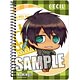 Uta no Prince-sama - A6 Spiral Notebook: ChimiPri Serires Cecil Aijima Ver.2