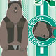 Shirokuma Cafe - Mashumo Strap: Grizzly-san
