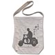 Gintama - Gin-san Silhouette Shoulder Tote Bag/ NATURAL