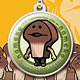 Touch Detective Mushroom Garden - Mascot Charm Collection vol.2 I: Cardboard Funghi