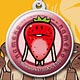 Touch Detective Mushroom Garden - Mascot Charm Collection vol.2 K: Strawberry Funghi