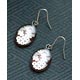 Umonya - Silver Crest Series Pierced Earrings: Yukimura Sanada