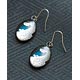 Umonya - Silver Crest Series Pierced Earrings: Motochika Chosokabe