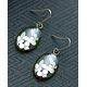 Umonya - Silver Crest Series Pierced Earrings: Motonari Mori