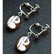 Umonya - Silver Crest Series Earrings: Kojurou Katakura