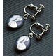 Umonya - Silver Crest Series Earrings: Kanbee Kuroda