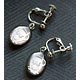 Umonya - Silver Crest Series Earrings: Tadaoki Hosokawa, Garasha