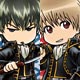 Anime Gintama - 2 Magnet Bookmark Set: Toshiro Hijikata & Sougo Okita