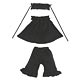 Pureneemo M Size PNM - Rosalie Baby Doll/ Black (Doll Clothing)