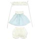 20cm Sized Doll Little Chou Chou - Macaron Baby Doll/ Light Blue x White (Doll Clothing)