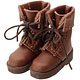 Short Dwarf Boots Caramel (Doll Clothing)